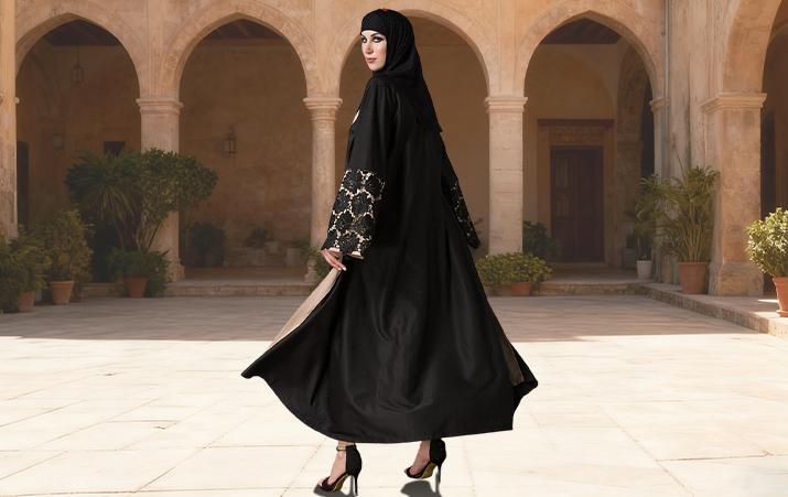 قماش الحجاب والرداء العربي