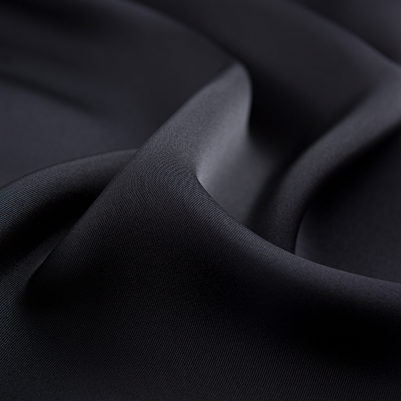 نسيج ساتان مطاطي مزدوج الجوانب من خلات التقليد