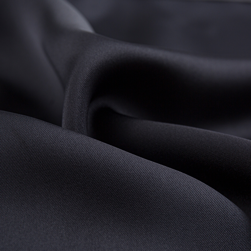 نسيج ساتان مطاطي مزدوج الجوانب من خلات التقليد