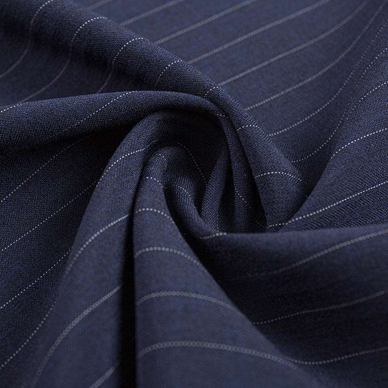 قماش حرير رايون ترفيهي ذو خطوط ضيقة